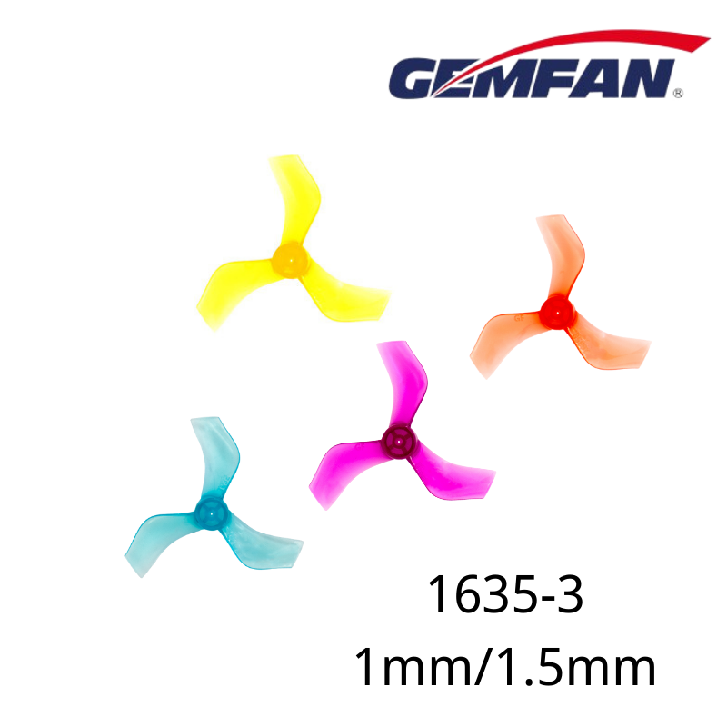Gemfan 1635 40mm 3-Blade Prope - Fpv Drone Motor recension och pris
